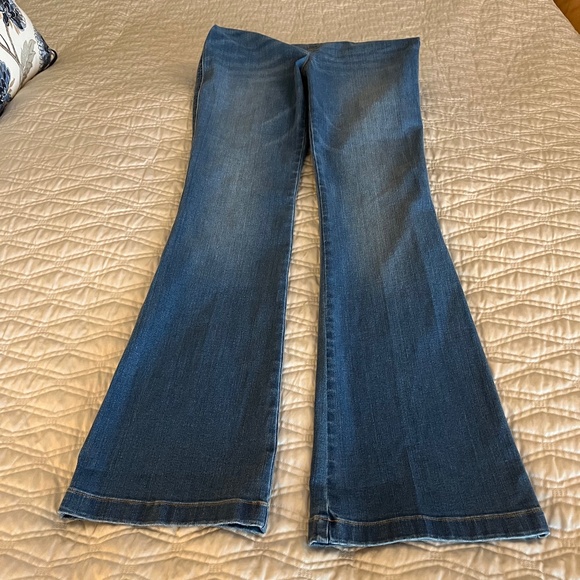 New with tags, SPANX Flair Jeans in Vintage Indigo Size L - Picture 5 of 8